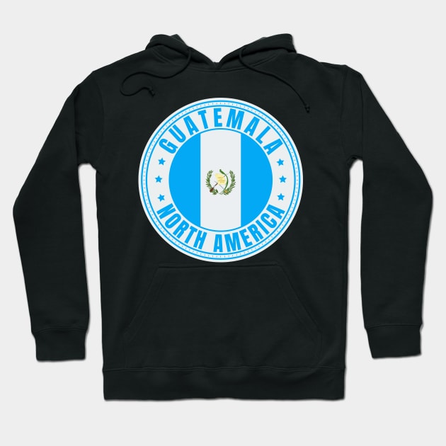 Guatemala Hoodie by footballomatic